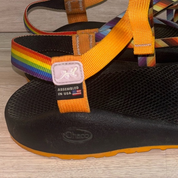 Chaco ZX/2 Rainbow Pride Strappy Hiking Sandals - Picture 2 of 7